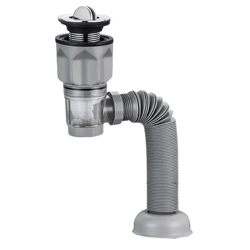 Регулируемый шланг для слива раковины с защитой от запаха