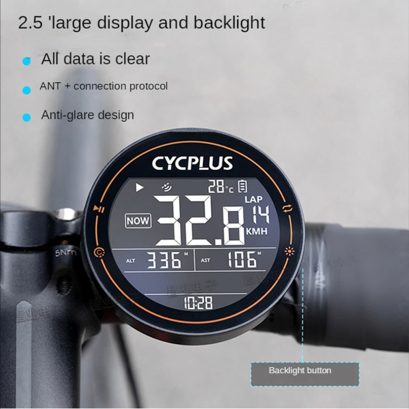 

Gps Bike Computer Waterproof Bicycle Multifunction Bike Computer Odometer Cycling Biking Wireless Bicycle Computer Speedometer