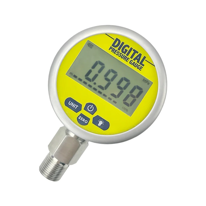 

Factory Made 600 BAR /60Mpa Water Digital Display Oil Pressure Gauge