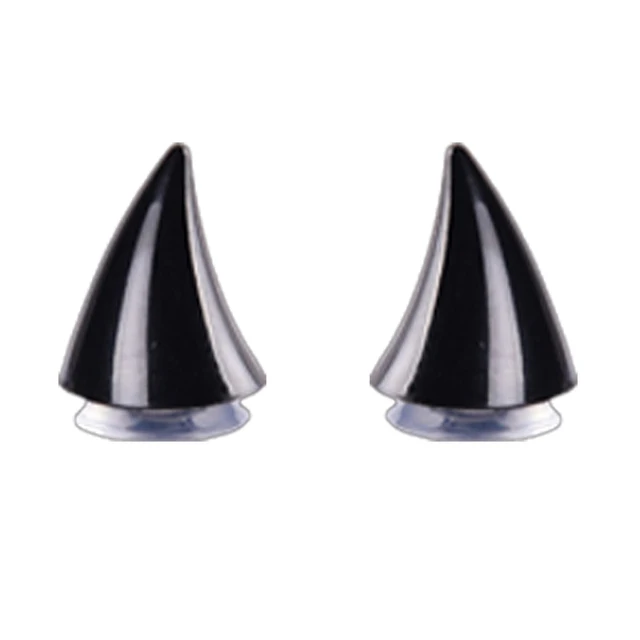 

Шлем с дьявольскими рожками для мотоцикла, электрического велосипеда, автомобиля, Длинные Короткие детали, аксессуары, украшение для стайлинга, 1/2 шт.