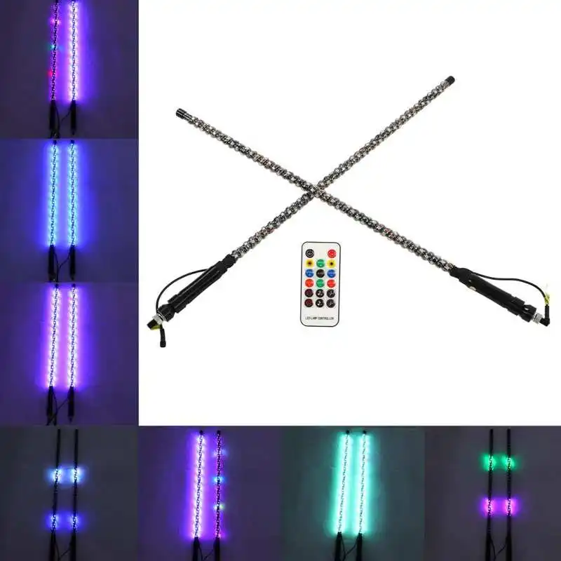 

2 шт., водонепроницаемые флажки с пультом ДУ, 20 цветов