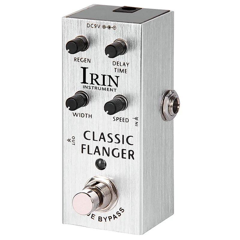 

Электрический гитарный эффектор IRIN, профессиональный одноблочный маленький эффектор для хора, 9,2x4,6X4,3 см