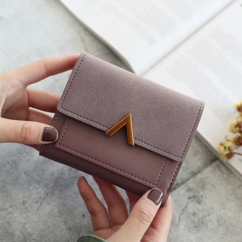 Wallet Short Women Coin Purse Wallets Card Holder Ladies Small Wallet Female Hasp Mini Clutch Girl Money Bag Money Bag