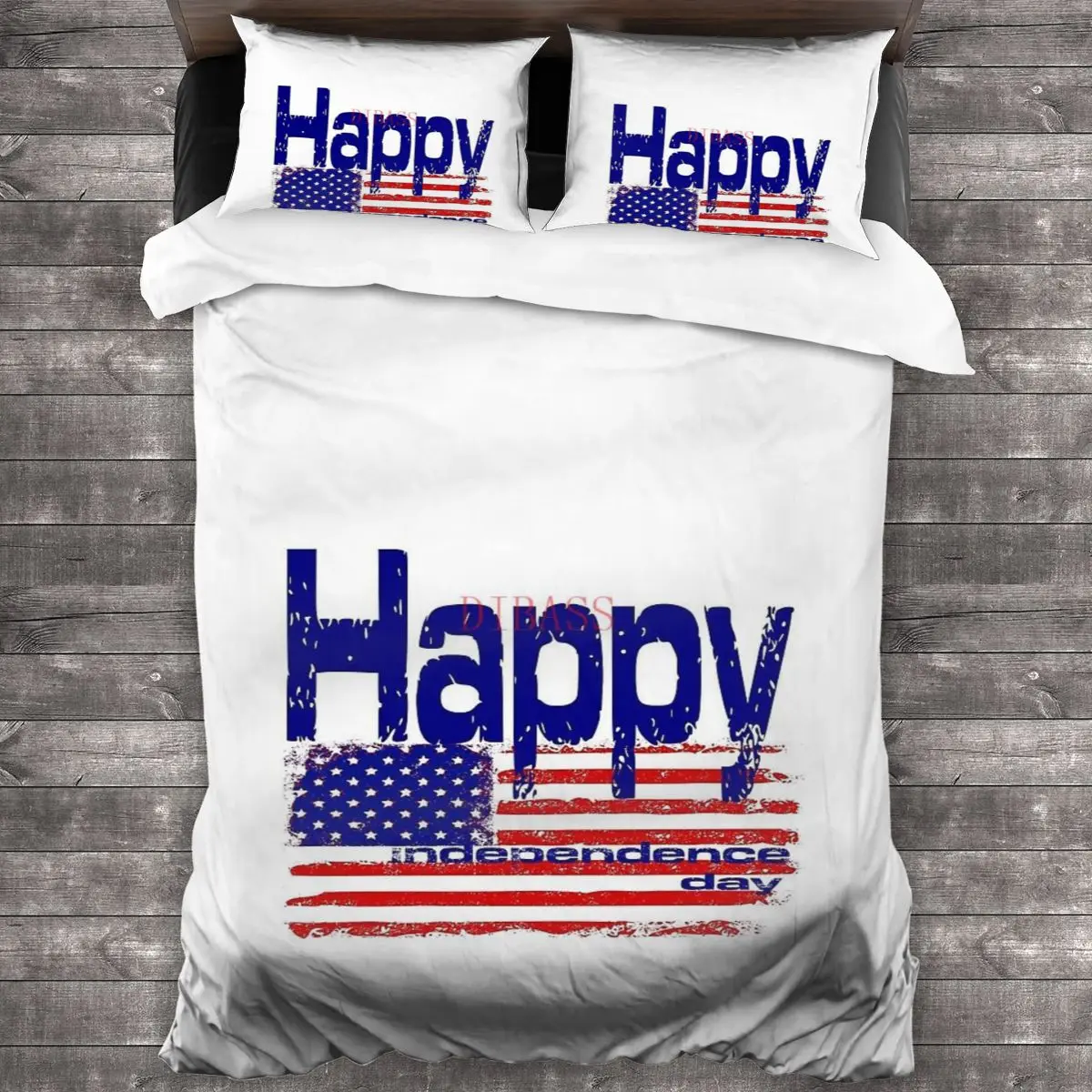 

Мягкая искусственная кожа День Независимости с 2 наволочками, пододеяльник с застежкой-молнией, одеяло большого размера