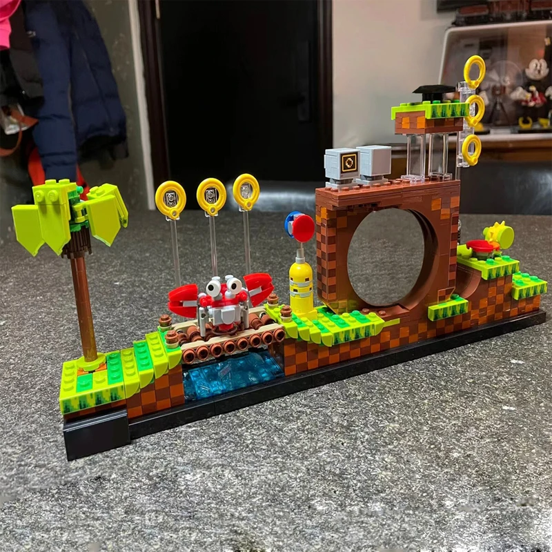 

1125 шт./набор, Детский конструктор «Ежик»