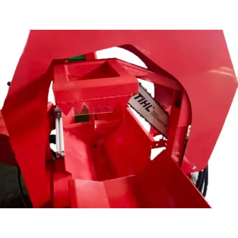 Автоматический процессор для дров New Market Trend с гидравлической пилой бревен и