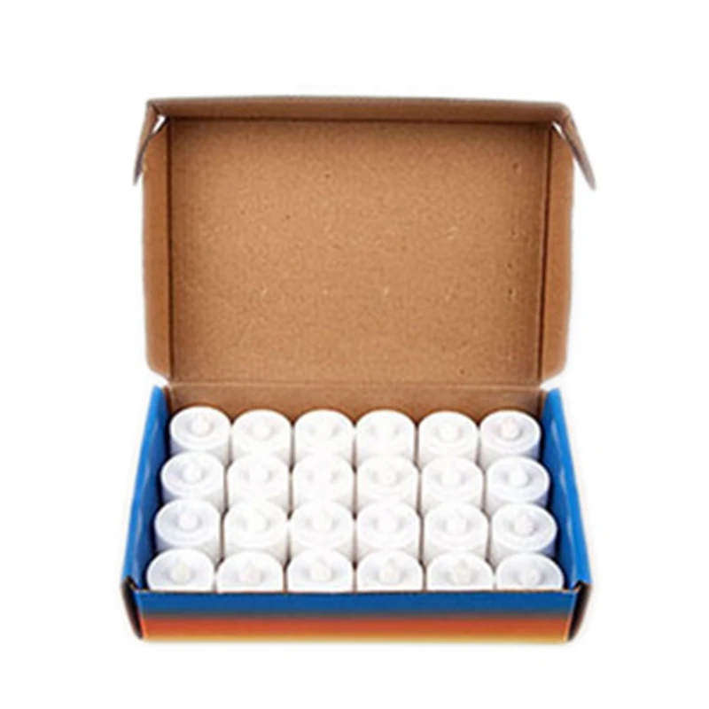 

24 светодиодный т., светодиодная чайсветильник ча, беспламенная светильник ча, 7 цветов, меняющая цвет, питание от батареи