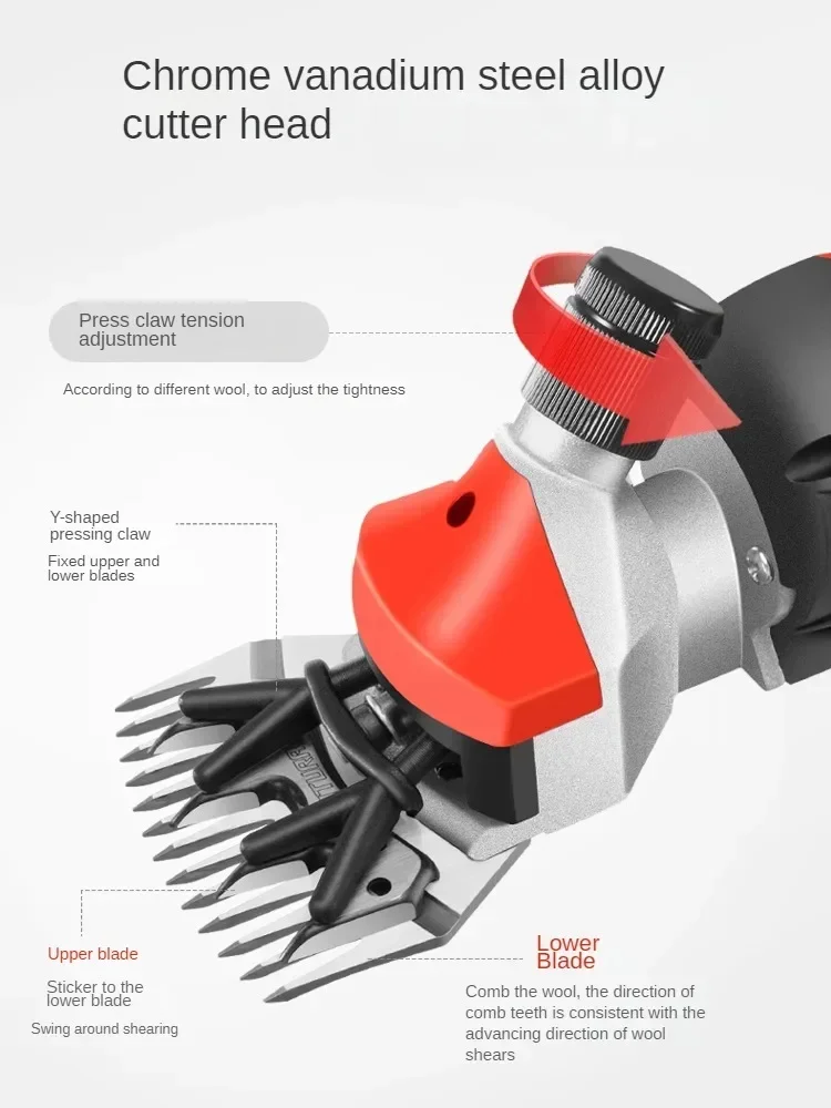 Электрические ножницы для стрижки овец 220 В новая модель-регулируемая скорость