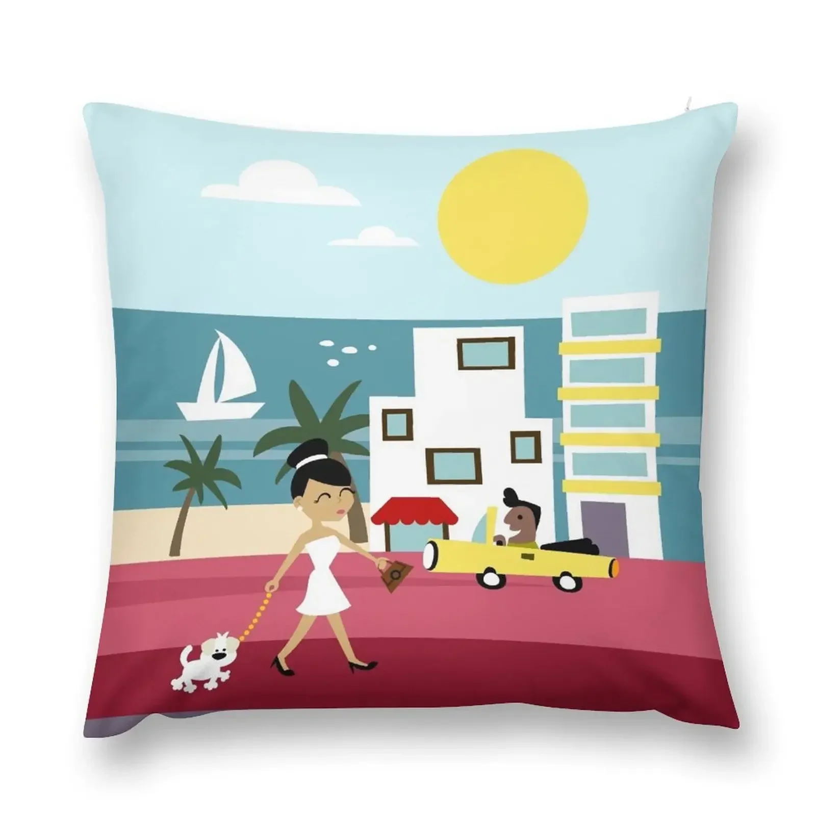 Декоративная подушка I Love Marbella 100% Полиэстер