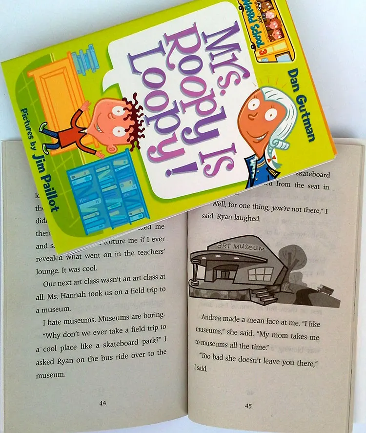 Моя необычная школа 4 детали набор английских книг для детей детская история