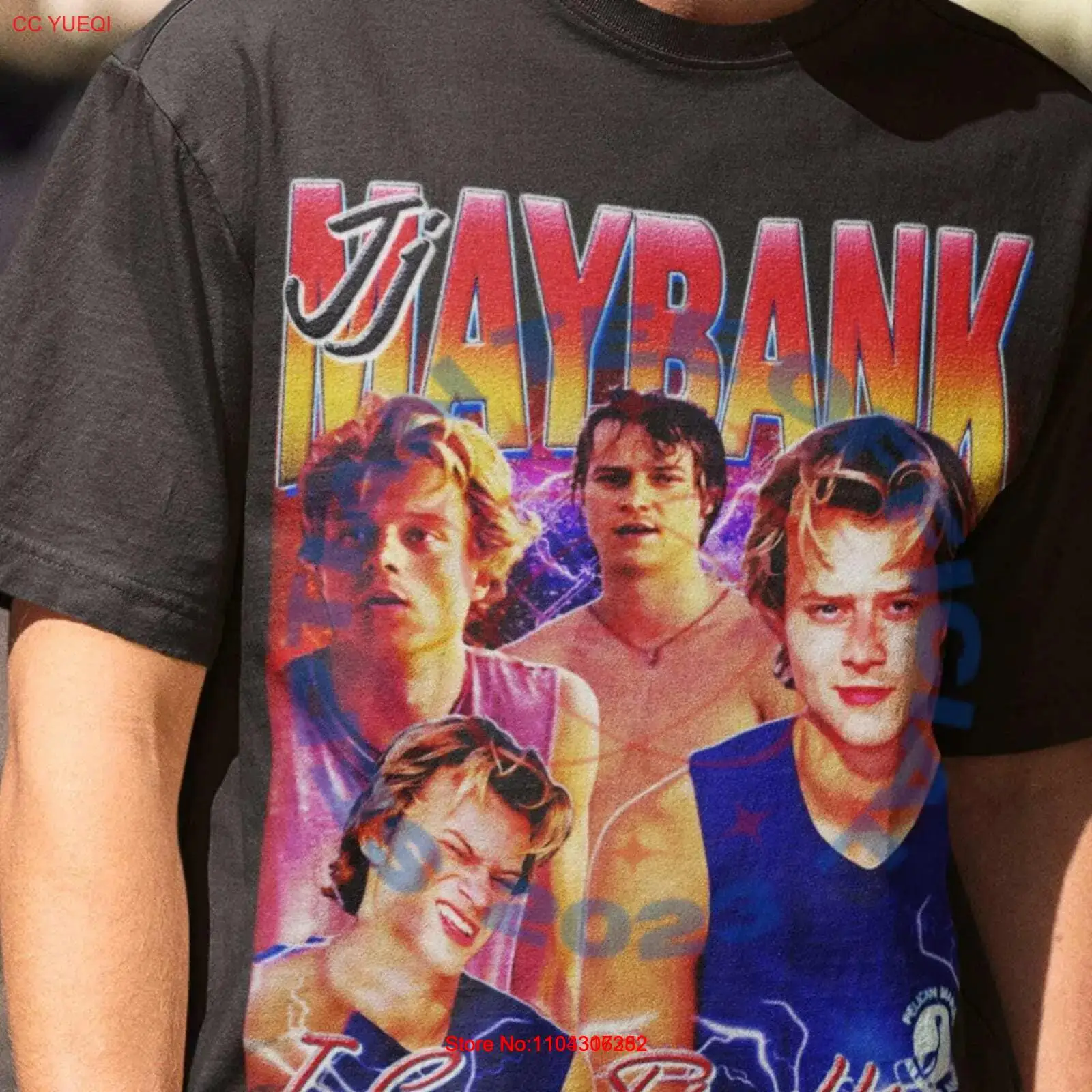 Ограниченная серия Super Fresh рубашка JJ Maybank футболка Homage 90-х годов персонаж фильма