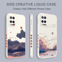 anime scenery phone case for oppo a54 a74 a31 a33 a53 a72 a83 a92 a7 a5s a3s a12 a15 a15s a16 a9 a5 f9 f19 pro 4g 5g cover