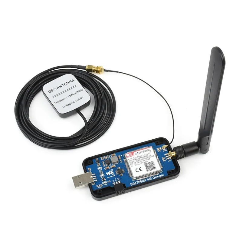 

SIM7600G-H 4G DONGLE module is a global single-antenna Internet module digital transmission industrial grade