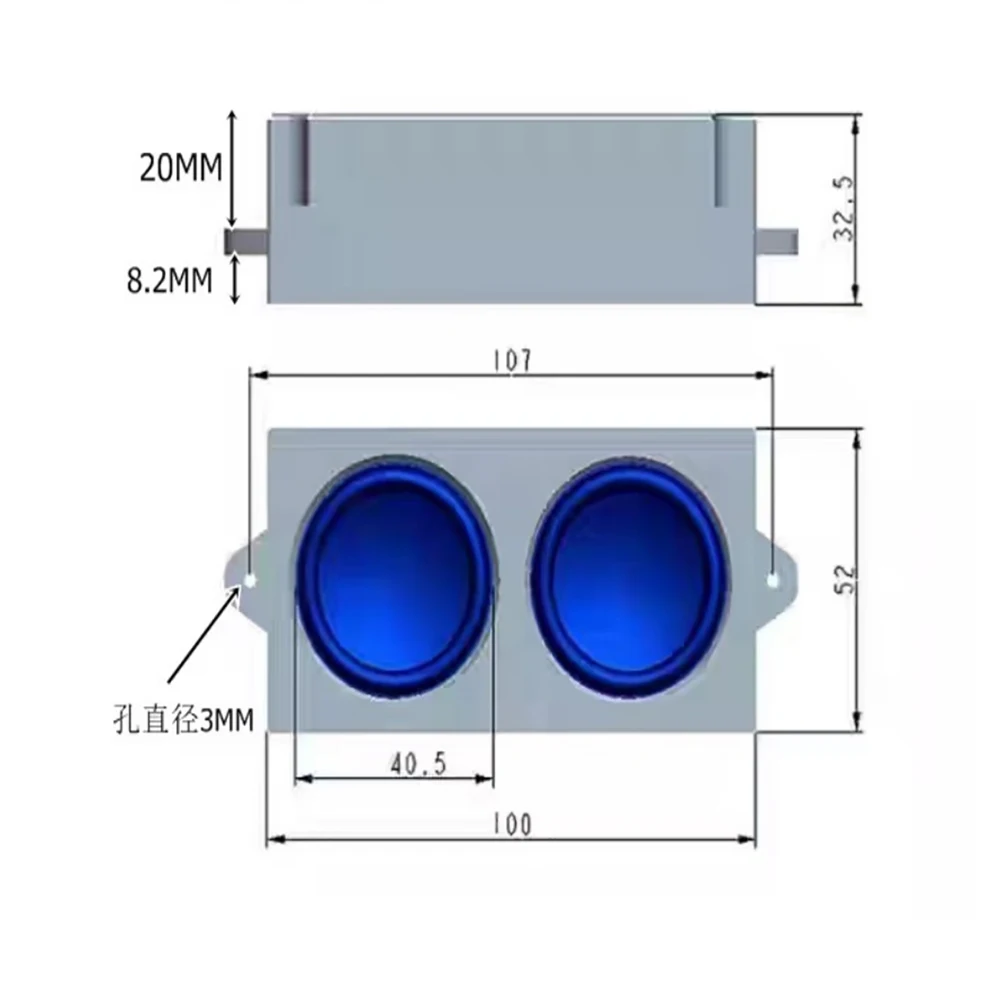 Компьютер чехол со встроенным динамиком 5-вататный динамик звуковая карта