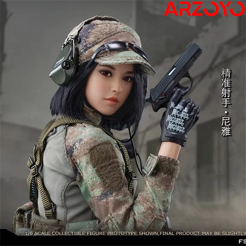 FLAGSET FS-73050 1/6 прецизионная фигурка шутера с подвижной головой глаза лепка