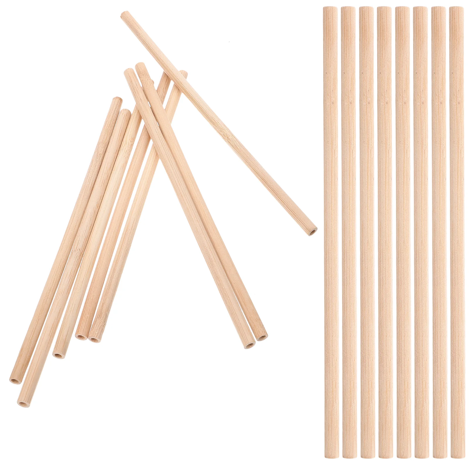 

50Pcs Nesting Beehive Convenient Beekeeper Bamboo Tubes For Beehive Beehive DIY Bamboo Tubes for Beehive Beehouses