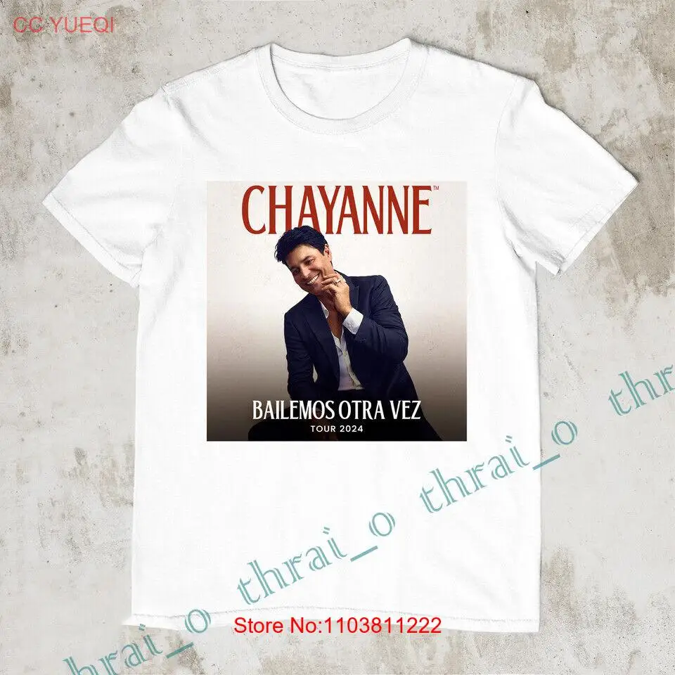 Футболка Chayanne Bailemos Otra Vez 2024 спереди D95456