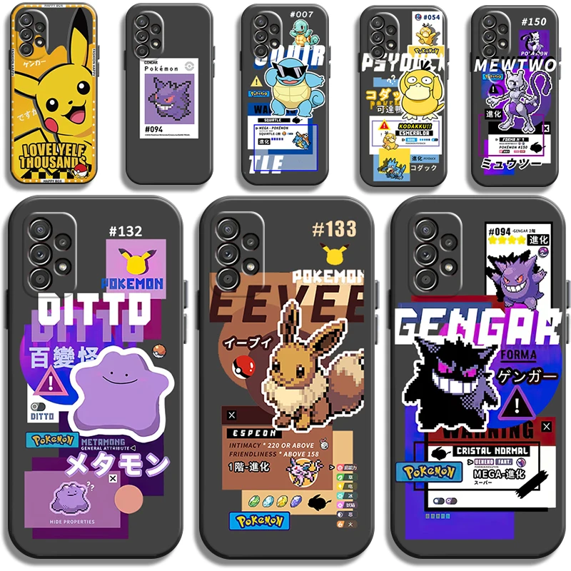 

Pikachu Pokemon Phone Cases For Samsung Galaxy S20 FE S20 Lite S8 Plus S9 Plus S10 S10E S10 Lite M11 M12 Carcasa Coque Funda