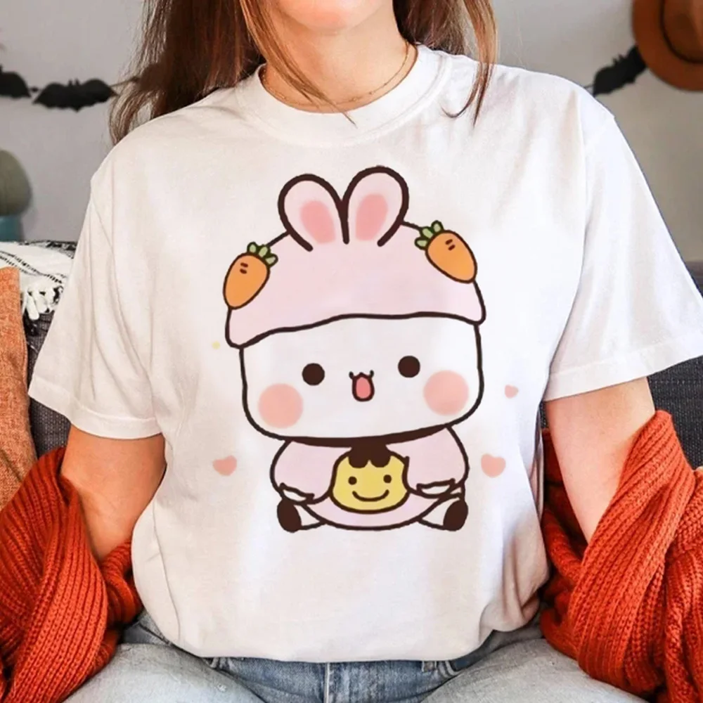 Женская футболка Bubu и Dudu женская в стиле Харадзюку забавная одежда из аниме