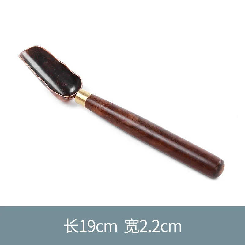 Новая металлическая китайская ложка для чая в стиле ретро набор чайных ложек