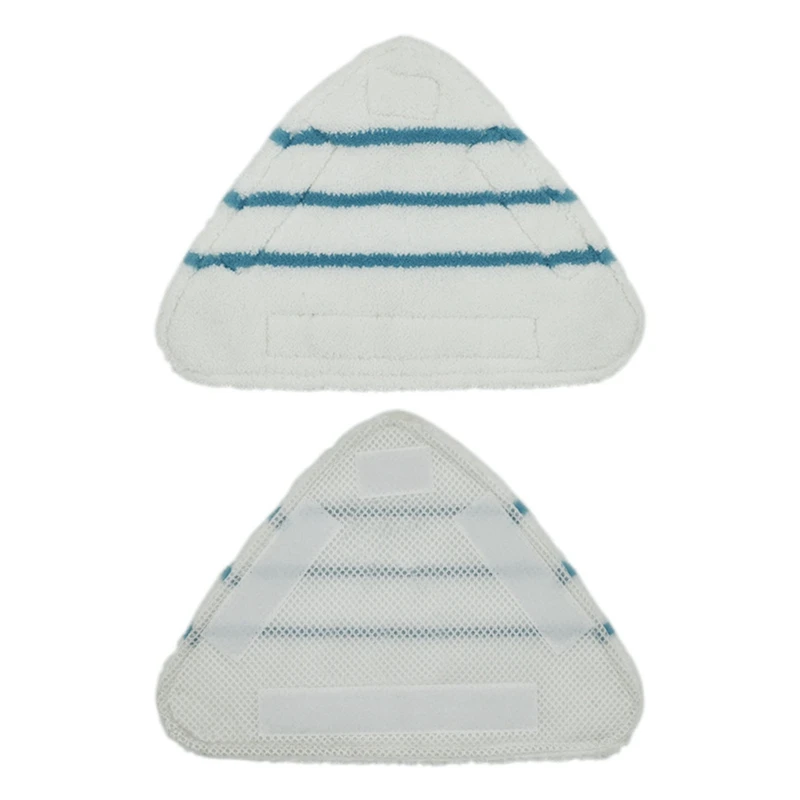 

6Pcs Steam Mop Replacement Pads Triangle Washable Cloth Cleaning Floor Microfiber Mop Head Pad Steam Mop Fittings