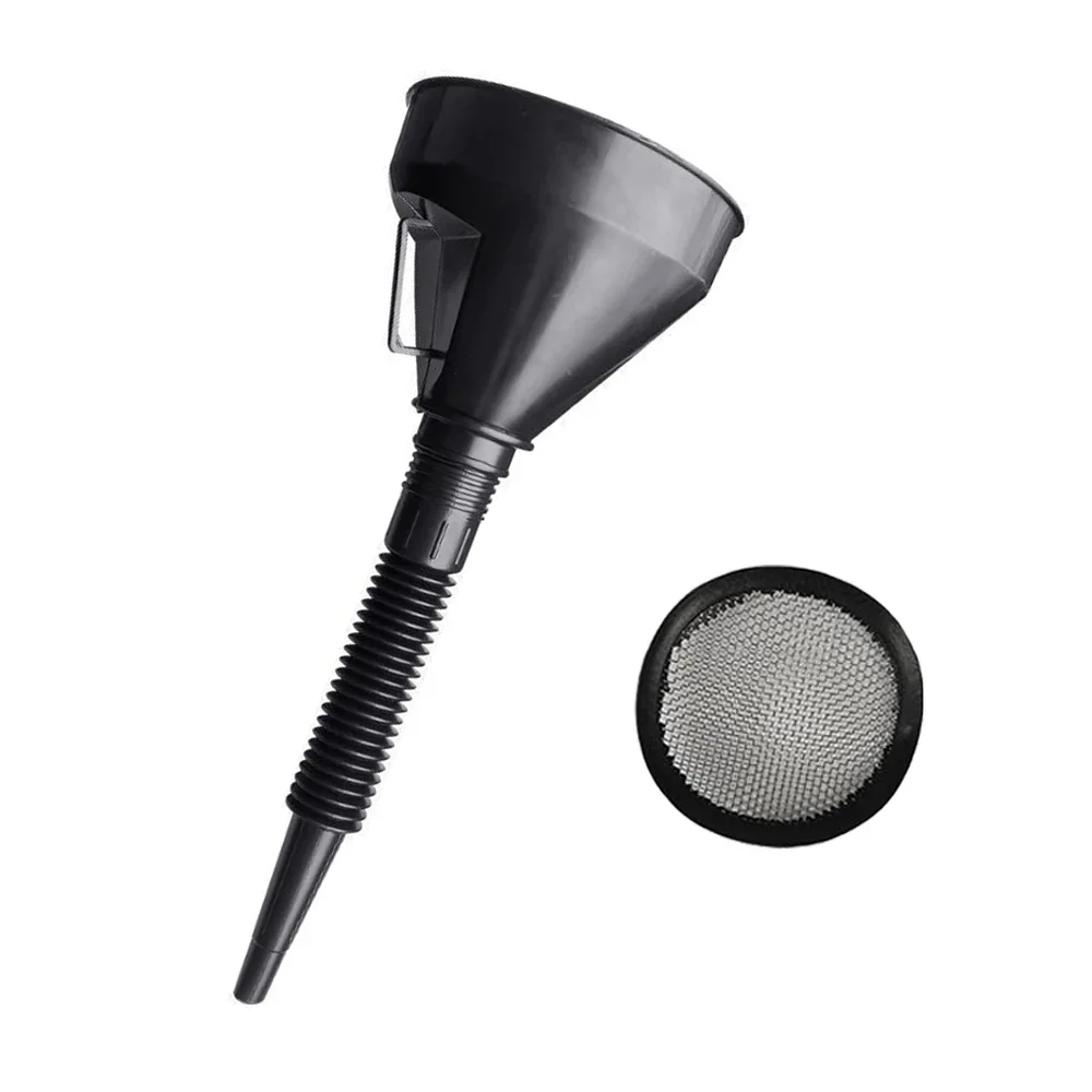 

Автомобильная воронка для заправки, мульти-черная длинная насадка, функциональная автомобильная воронка для топлива, портативная воронка для заправки мотоциклов, инструменты для автомобильного топлива