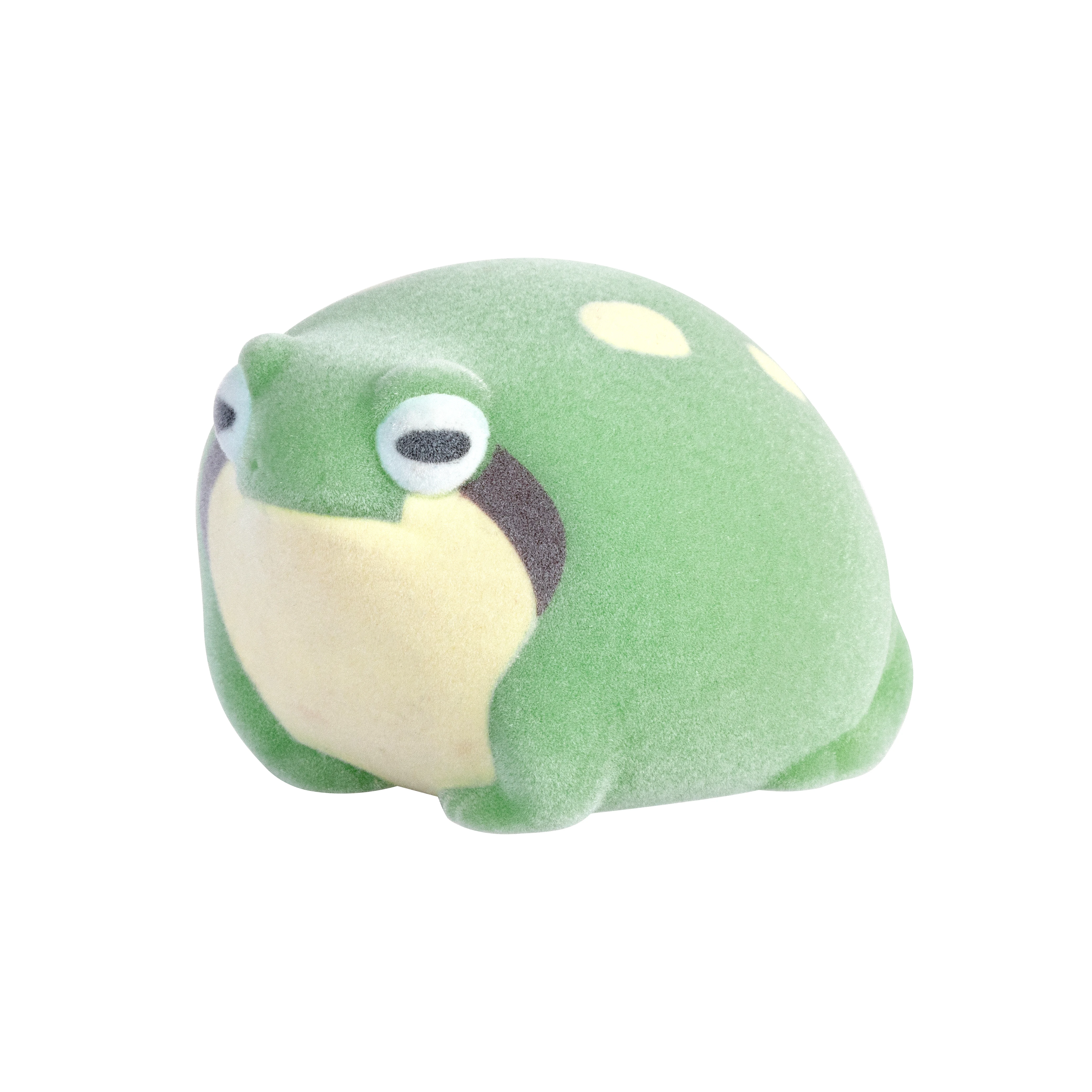 Твист яичный желток порошок флокирующая лягушка симпатичная игрушка