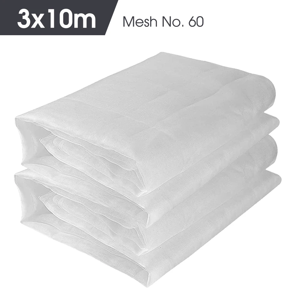 

Садовая сетка нейлон белая 60-сетчатая