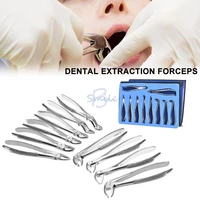 10pcs dental adult tooth extraction plier tool dental orthodontic surgical forcep tool instrument for adults use multiple model
