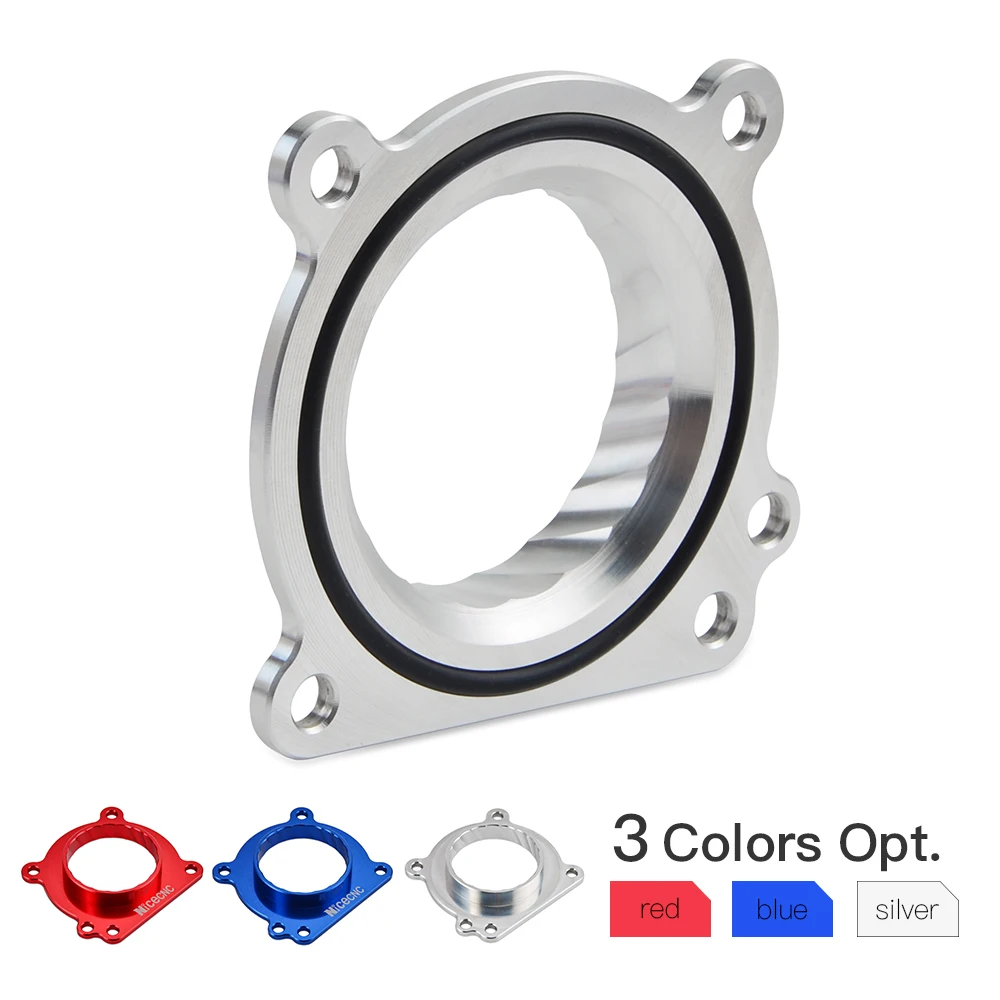 Air Intake Throttle Body Spacer for VW MK7 Golf GTI Audi A3 A4 A6 Quattro for EA888 Gen3 Engine Red/Blue/Silver Car Accessories