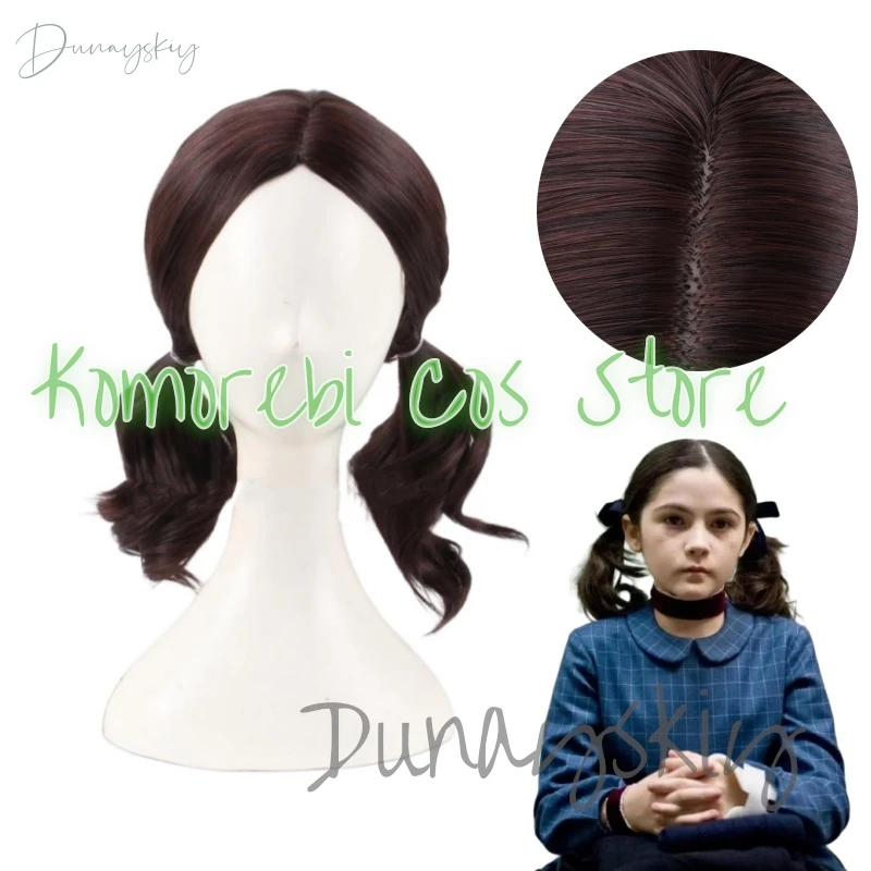 2024 костюм на Хэллоуин Эстер косплей женские коричневые вьющиеся синтетические