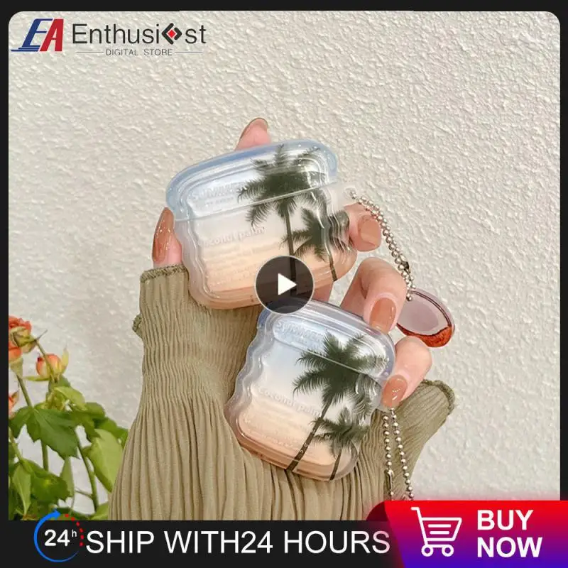 

Comfortable Headphone Color Shell Soft Silica Gel Suitable For Apple Earphone Case Light Weight Damping Silicone Earphone Cover