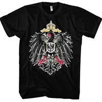 germany emperor coat of arms prussia empire black hawk emblem t shirt short sleeve 100 cotton casual t shirts loose top s 3xl