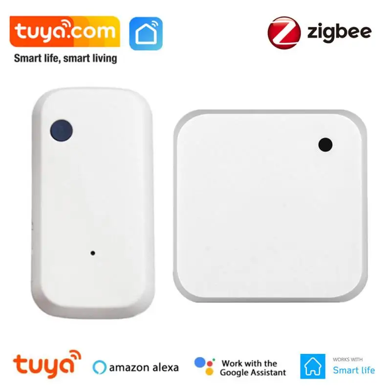 

Tuya Zigbee 3.0 Brightness Sensor Smart Light Sensor Detector Home Security Sensor Smartlife App Control Support Alexa Google