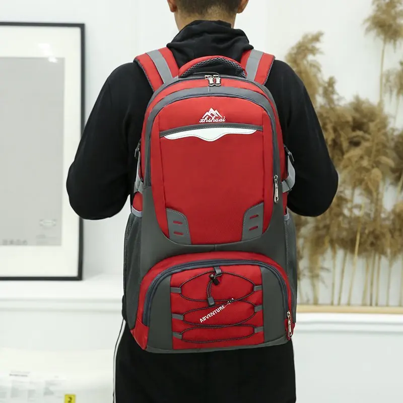 

Large capacity waterproof and wear-resistant mountaineering bag, multifunctional outdoor load-reducing floating backpack