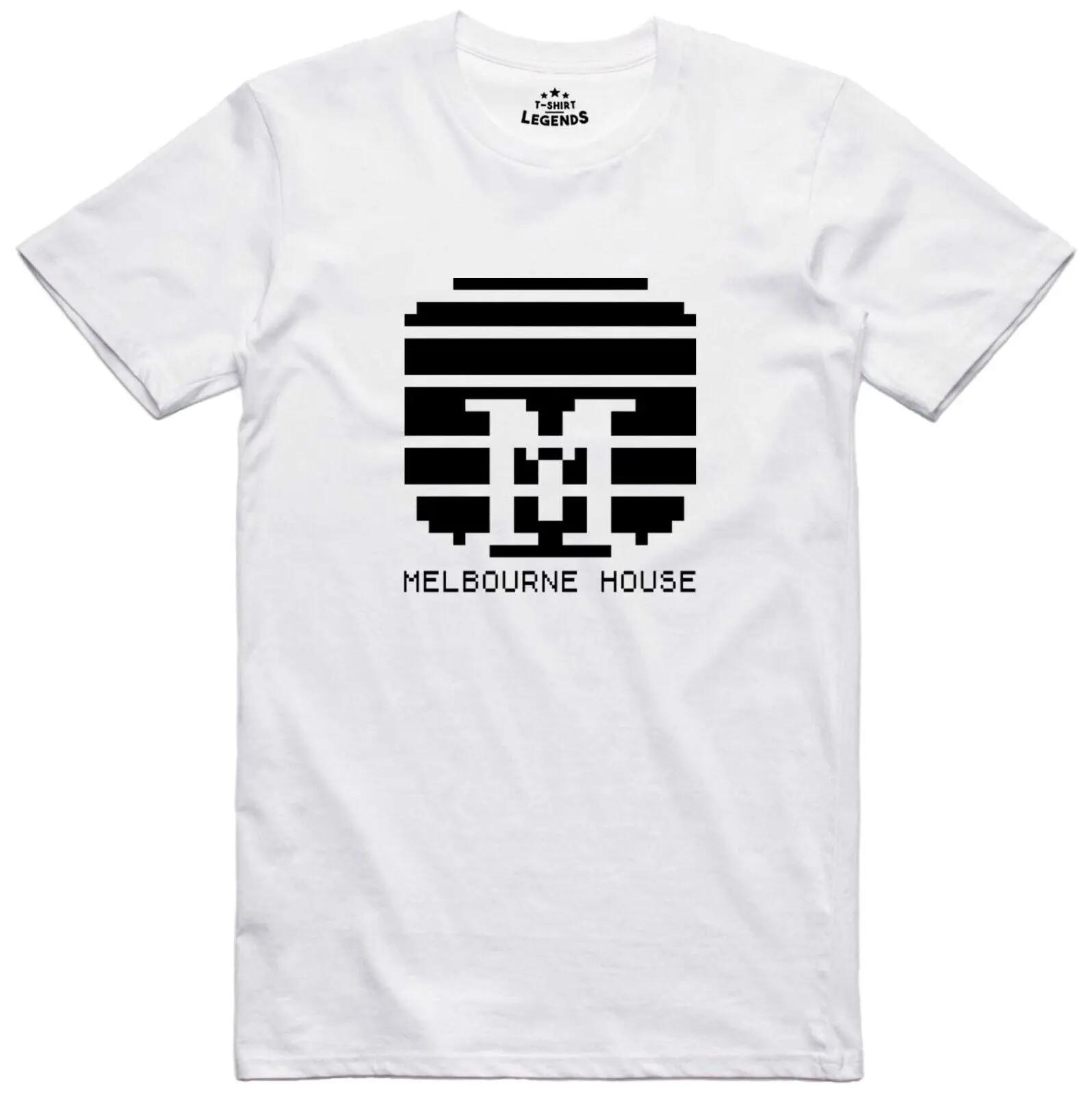 Винтажная Футболка Мельбурн Maison Pixel Art 8 бит Лицензионная официальный спектр 48k