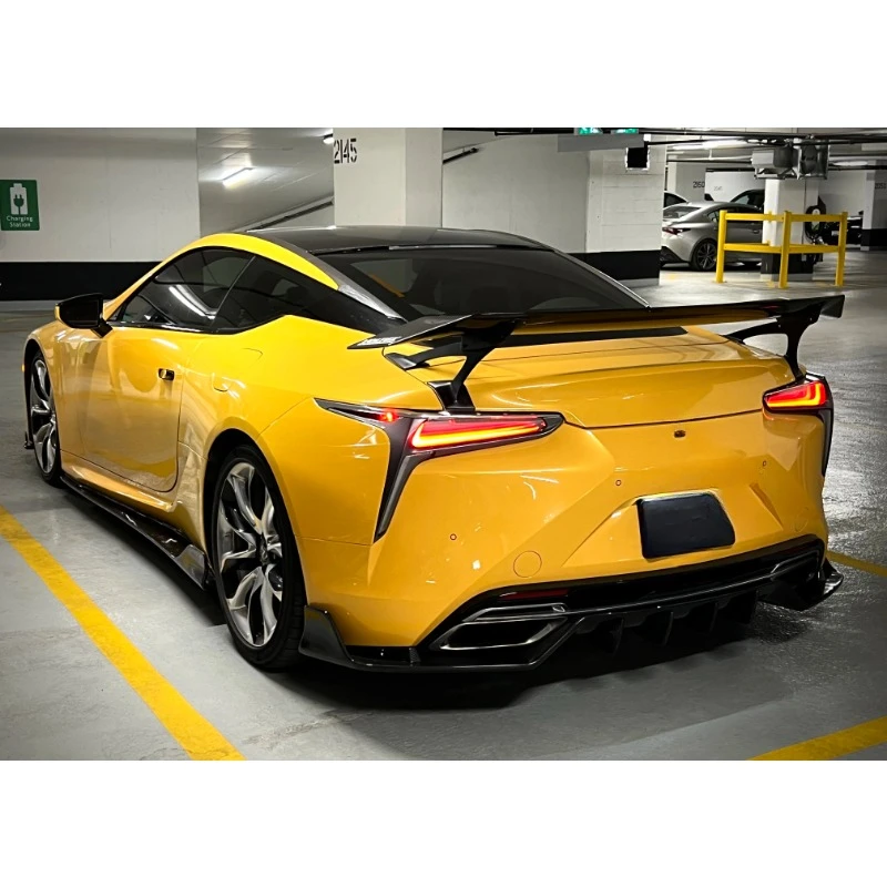 Комплект из натурального углеродного волокна для Lexus Lc500 передняя боковая юбка