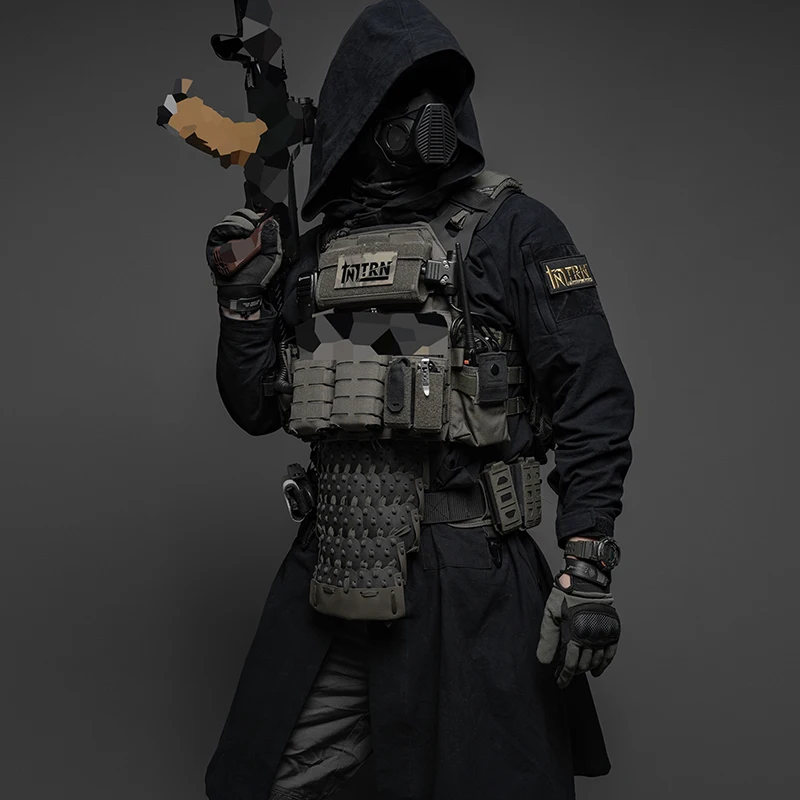 Тактическое улучшение лабораторное пальто полностью из хлопка имитация конопли