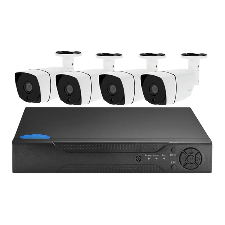 

4CH 1080P DVR kit Camera System Outdoor Waterproof Night Vision Bullet Camera