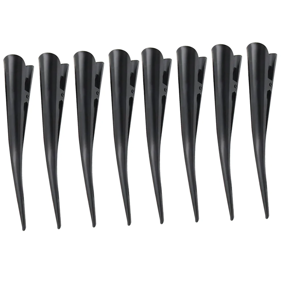 

8pcs Duckbill Hair Clip Salon Clip Alligator Clip Hair Locating Clip for Home