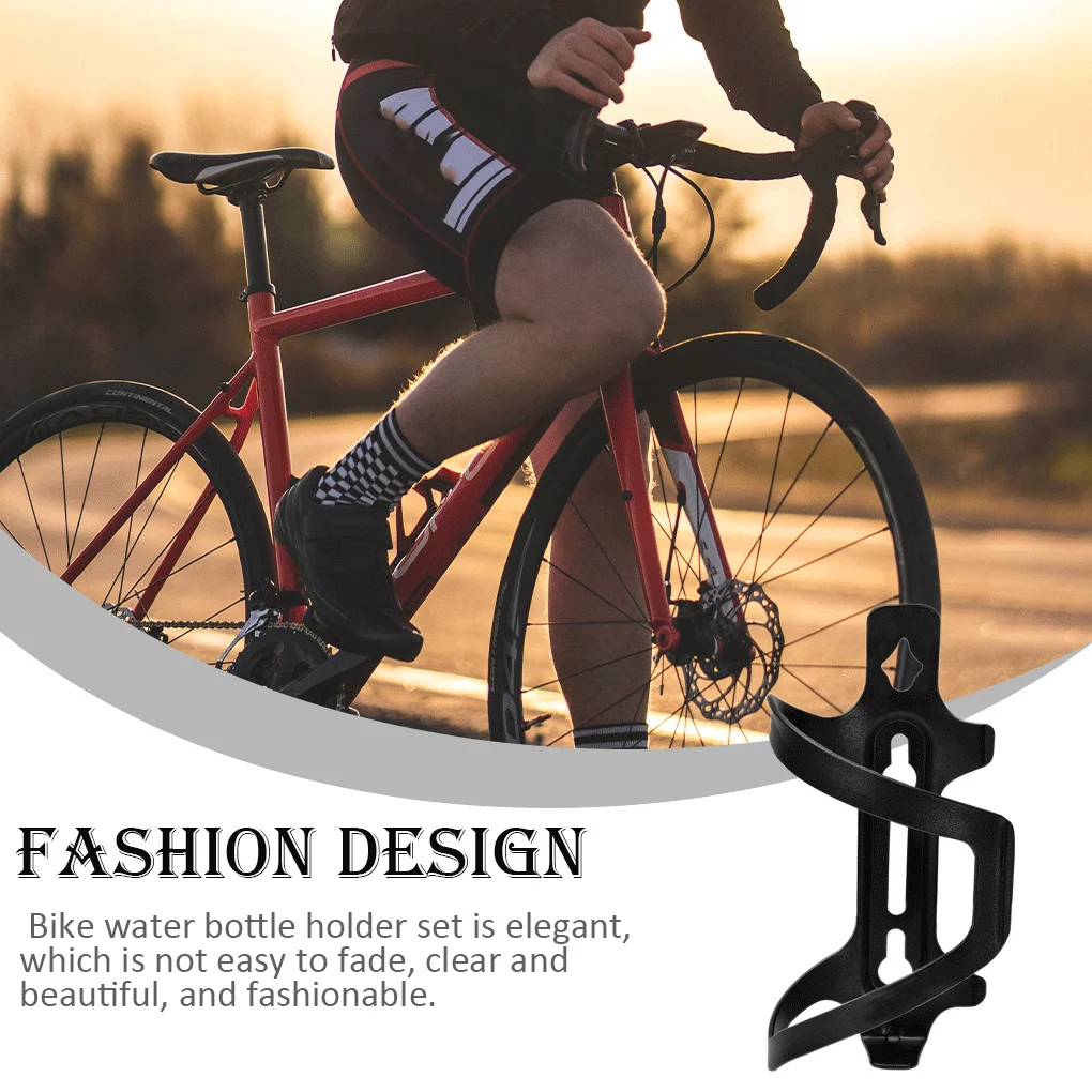 

SWTXO Bicycle Water Bottle Holder Mountain Bike Cup Rack Cage Red Single Side