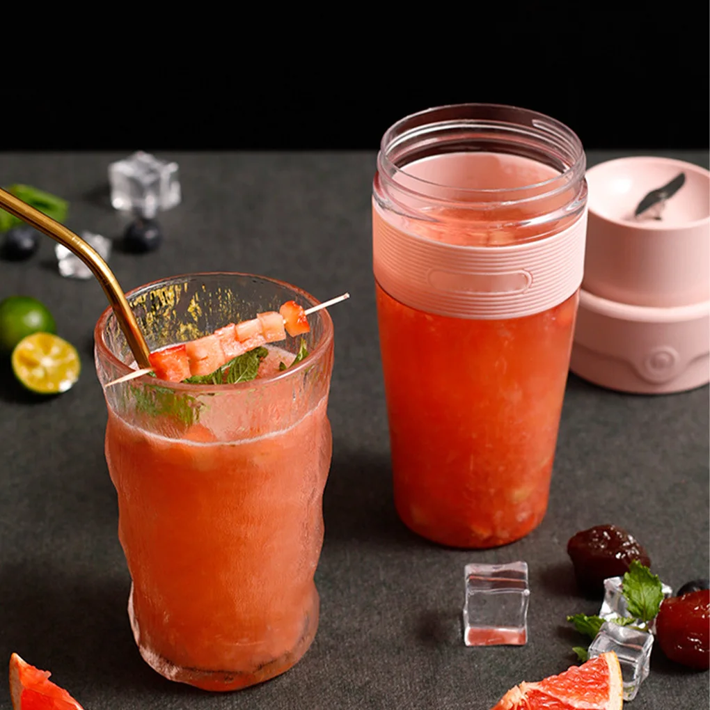 

Electric Juicer Cup Blender Waterproof Multi-functional Fruit Leak-proof Juice Maker Dormitory Outdoor Picnic Green