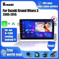 android 11 car radio for suzuki grand vitara 3 2005 2015 multimedia player navigation 2din stereo dvd head unit carplay speakers