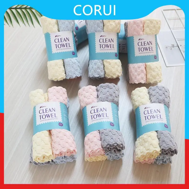

Superfine Fiber Scrubbing Cloth Towel Wipe Furniture Wipe Car Wipe Glass Seamless Wipe Strong Water Absorption Modern Minimalist