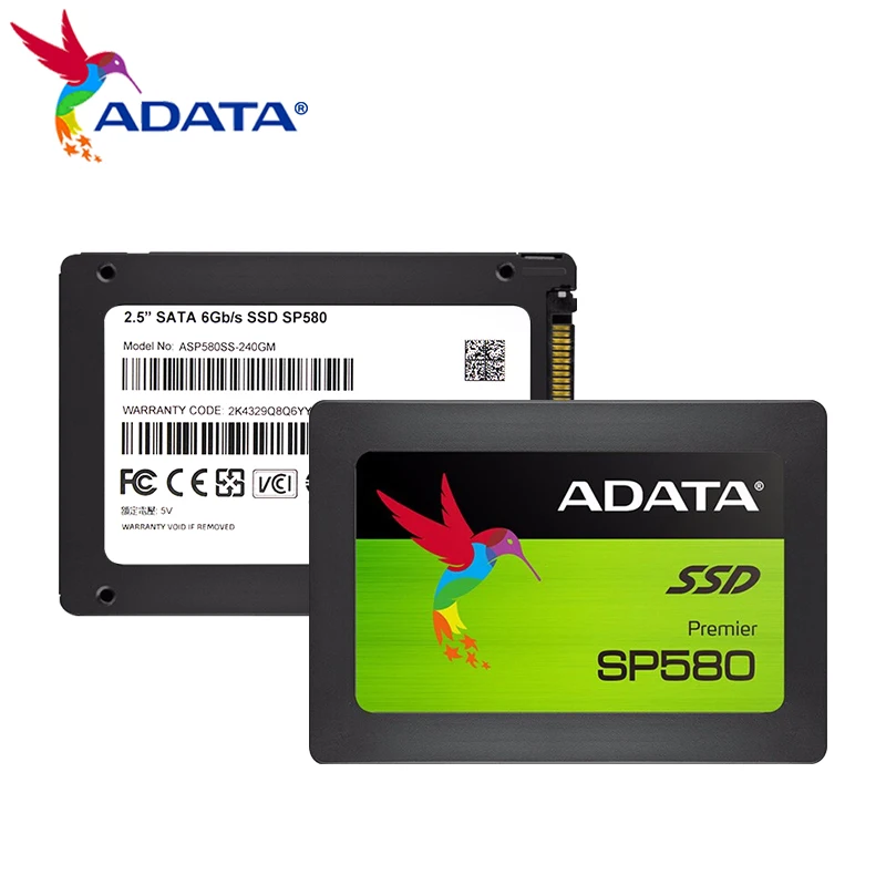 

ADATA SP580 SSD 120GB 240GB 480GB 960GB 2.5 Inch SATA III Original Internal Solid State Drive for Desktop Laptop PC