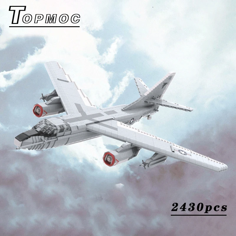 

Military 1:35 Scale EA-3B Electron Sky Warrior Model DIY MOC Building Blocks Assemble Display Set Children Toy Gifts