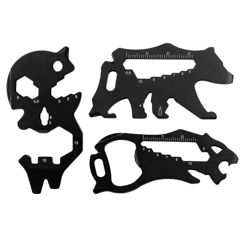 3 лота уличных комбинированных ключей универсальных карманных гаечных