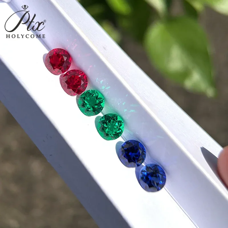 Блестящая круглая огранка горячая распродажа натуральный выращенный в