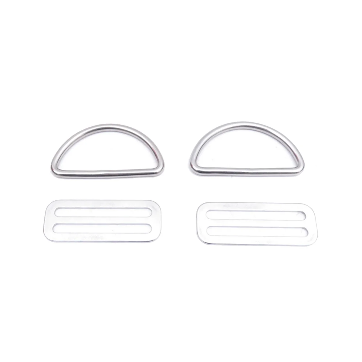 

Stainless Steel Scuba Diving Belt Webbing Strap Fixed with D Ring Buckle Ring Buckle Wing BCD Accessories