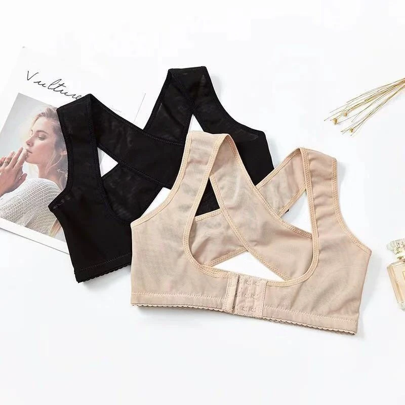 Women's Adjustable Bult Back Brace Shoulder Support Belt Vest Bra Hunchback Posture Corrector Health Care Women Underwear